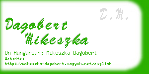 dagobert mikeszka business card